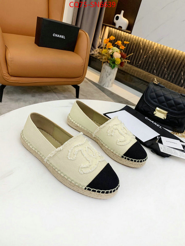 Women Shoes-Chanel,shop designer replica , ID: SN6639,$: 75USD