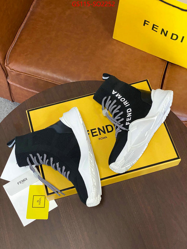 Men Shoes-Fendi,knockoff highest quality , ID: SO2252,$: 115USD