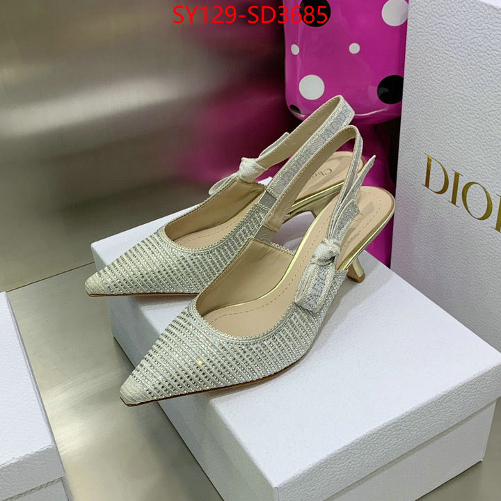 Women Shoes-Dior,replcia cheap , ID: SD3685,$: 129USD