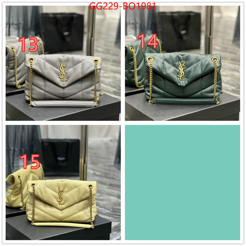 YSL Bag(TOP)-LouLou Series,ID: BO1981,$: 229USD