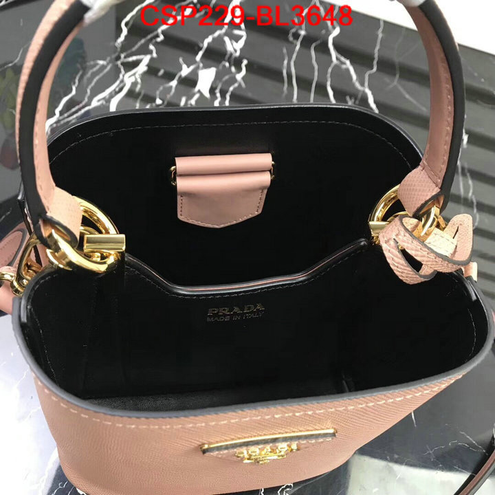 Prada Bags(TOP)-Diagonal-,ID: BL3648,$: 229USD