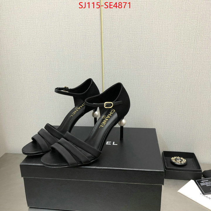 Women Shoes-Chanel,mirror copy luxury , ID: SE4871,$: 115USD