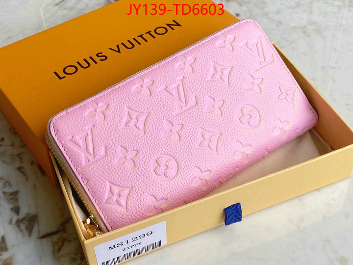 LV Bags(TOP)-Wallet,ID: TD6603,$: 139USD