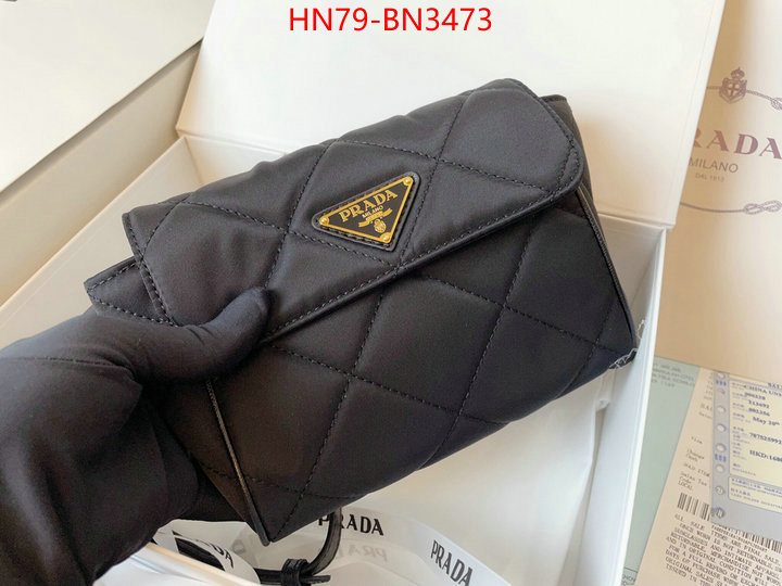 Prada Bags(4A)-Diagonal-,top fake designer ,ID: BN3473,$: 79USD