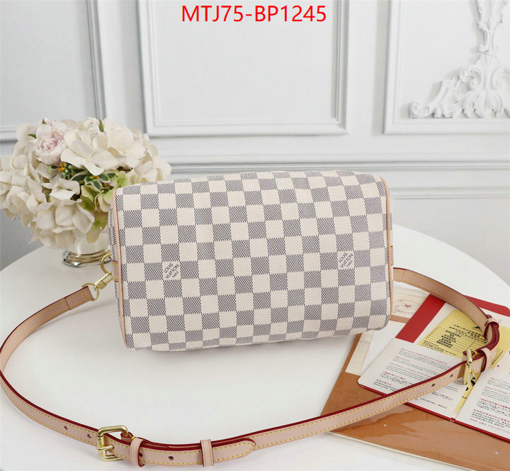 LV Bags(4A)-Speedy-,replica 1:1 ,ID: BP1245,$: 75USD