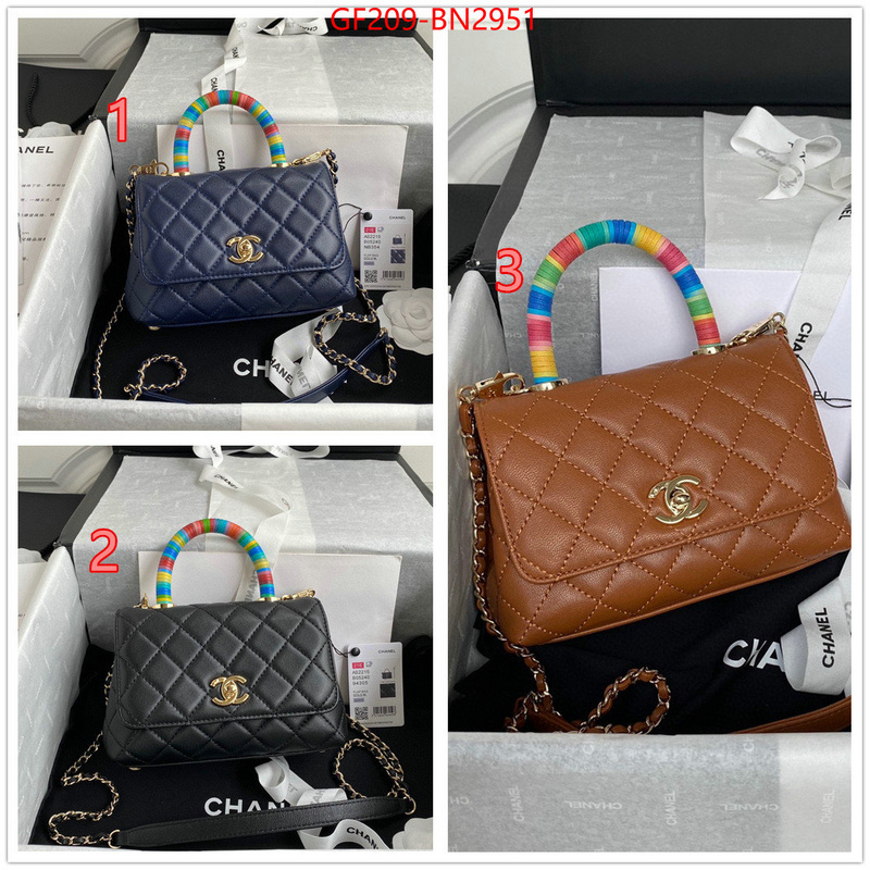 Chanel Bags(TOP)-Diagonal-,ID: BN2951,$: 209USD