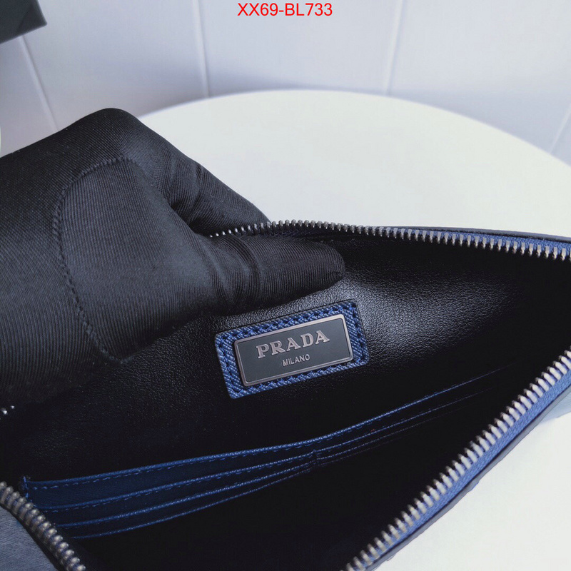 Prada Bags(TOP)-Clutch-,ID: BL733,$:69USD