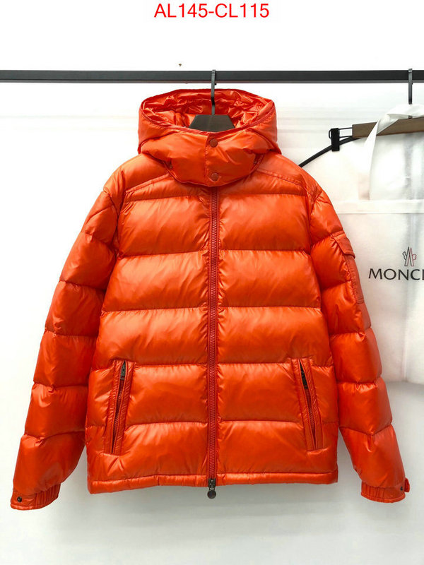 Down jacket Men-Moncler,top 1:1 replica , ID: CL115,$:145USD