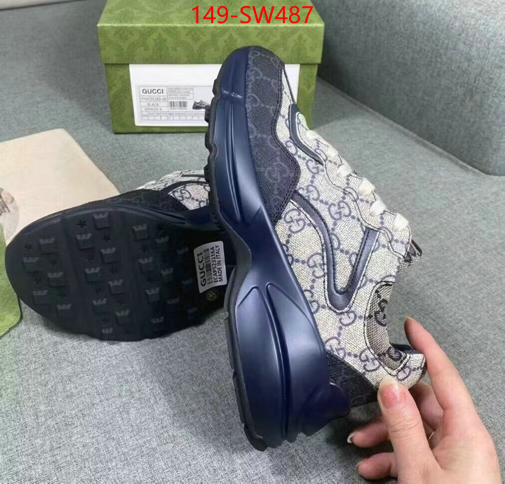 Men Shoes-Gucci,top perfect fake , ID: SW487,$: 149USD