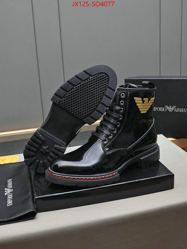 Men Shoes-Armani,1:1 , ID: SO4077,$: 125USD