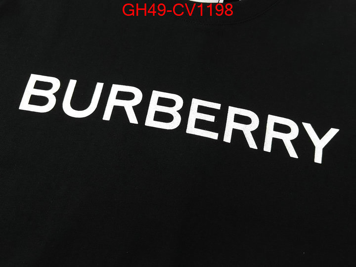 Clothing-Burberry,high quality perfect , ID: CV1198,$: 49USD