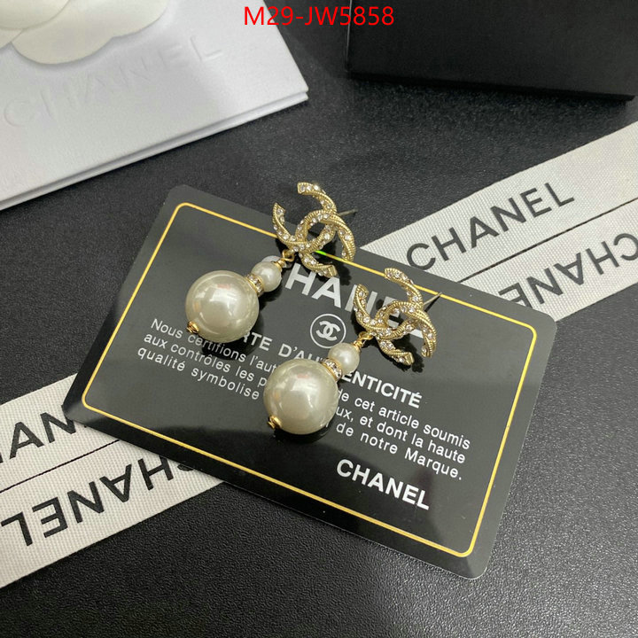 Jewelry-Chanel,perfect quality , ID: JW5858,$: 29USD