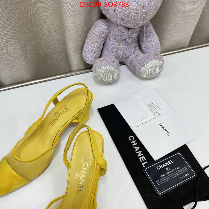 Women Shoes-Chanel,high quality designer replica , ID: SO3783,$: 99USD