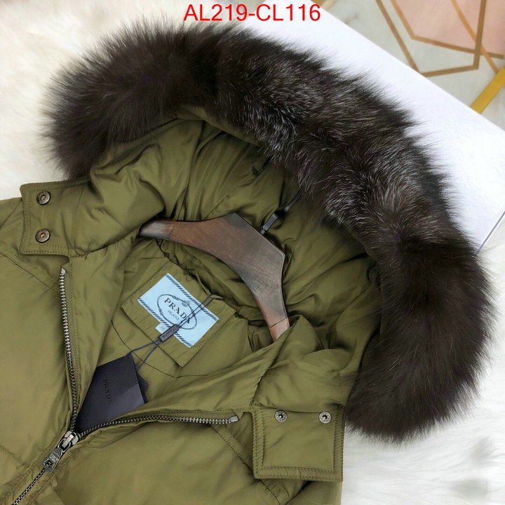 Down jacket Women-Prada,find replica , ID: CL116,$:219USD