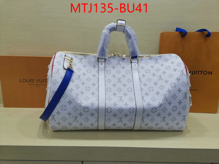 LV Bags(4A)-Keepall BandouliRe 45-50-,mirror quality ,ID: BU41,$: 135USD