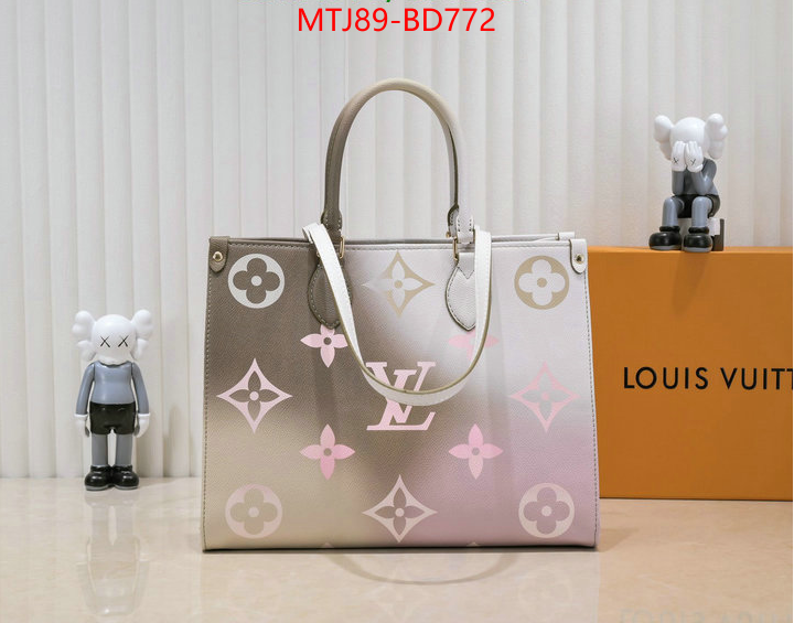 LV Bags(4A)-Handbag Collection-,ID: BD772,$: 89USD