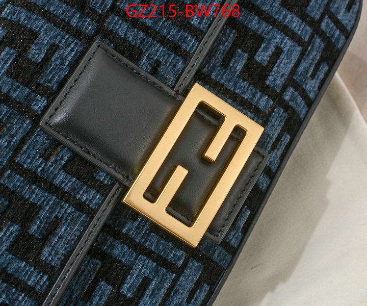 Fendi Bags(TOP)-Baguette,replica 1:1 high quality ,ID: BW768,$: 215USD