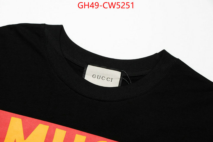 Clothing-Gucci,sell online luxury designer , ID: CW5251,$: 49USD