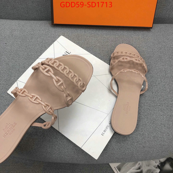 Women Shoes-Hermes,cheap high quality replica , ID: SD1713,$: 59USD