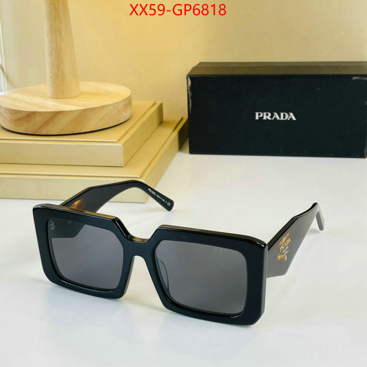 Glasses-Prada,aaaaa replica designer , ID: GP6818,$: 59USD