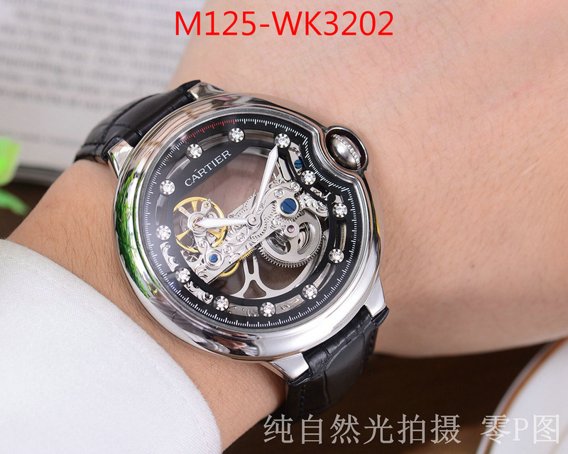 Watch(4A)-Cartier,1:1 clone , ID: WK3202,$:125USD