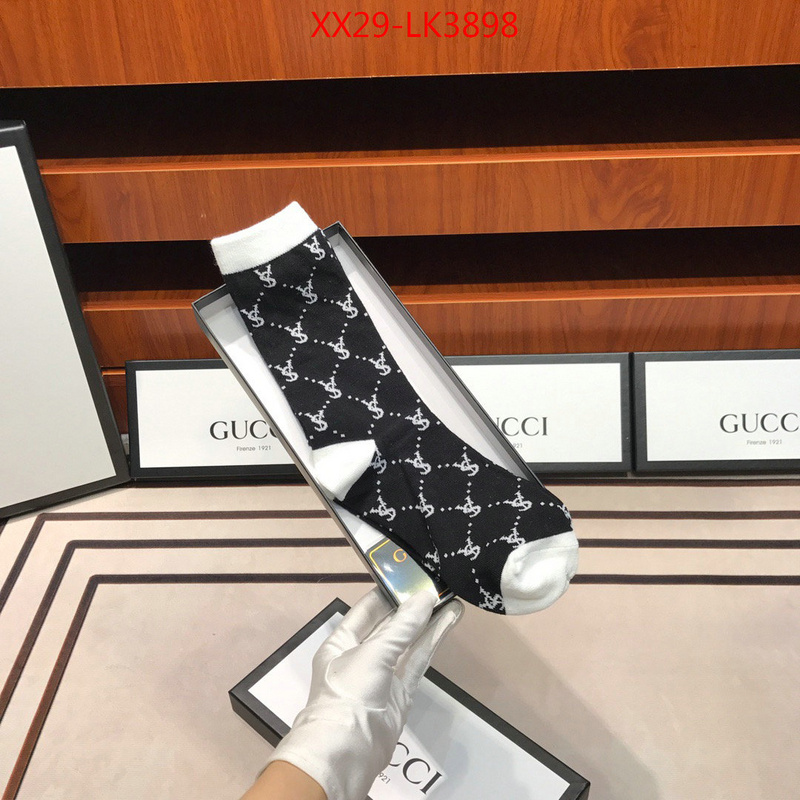 Sock-Gucci,high quality designer replica , ID: LK3898,$:29USD