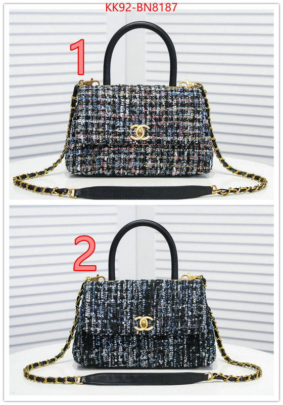 Chanel Bags(4A)-Handbag-,ID: BN8187,$: 92USD