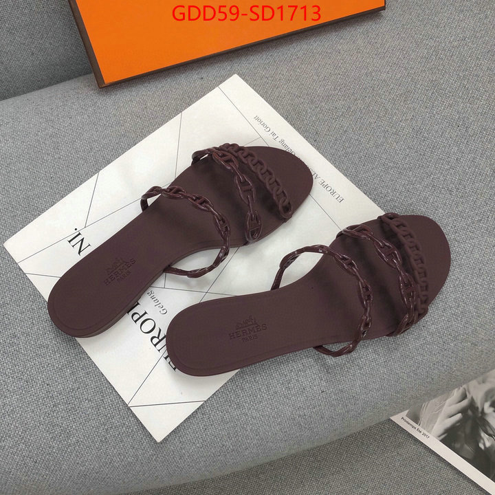 Women Shoes-Hermes,cheap high quality replica , ID: SD1713,$: 59USD