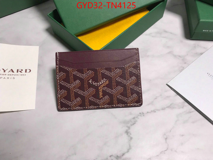 Goyard Bags(4A)-Wallet,what is a 1:1 replica ,ID: TN4125,$: 32USD