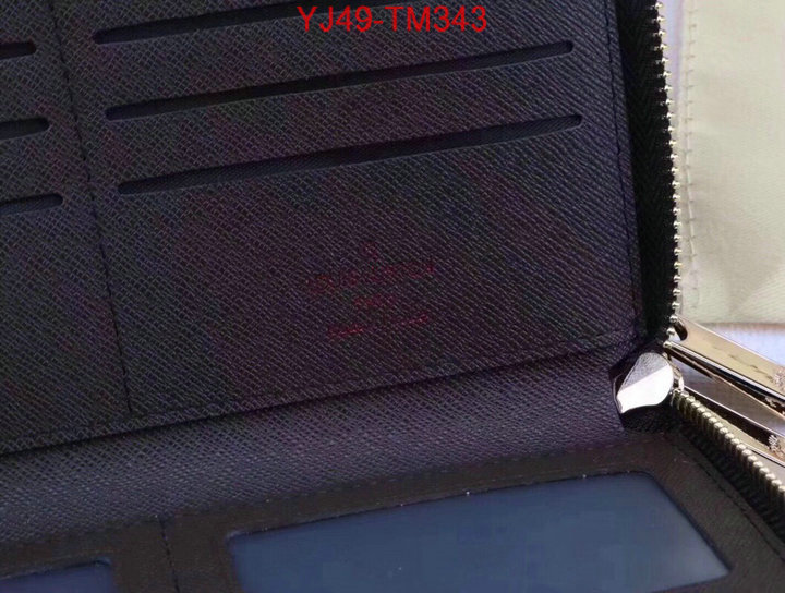 LV Bags(4A)-Wallet,ID: TM343,$:49USD