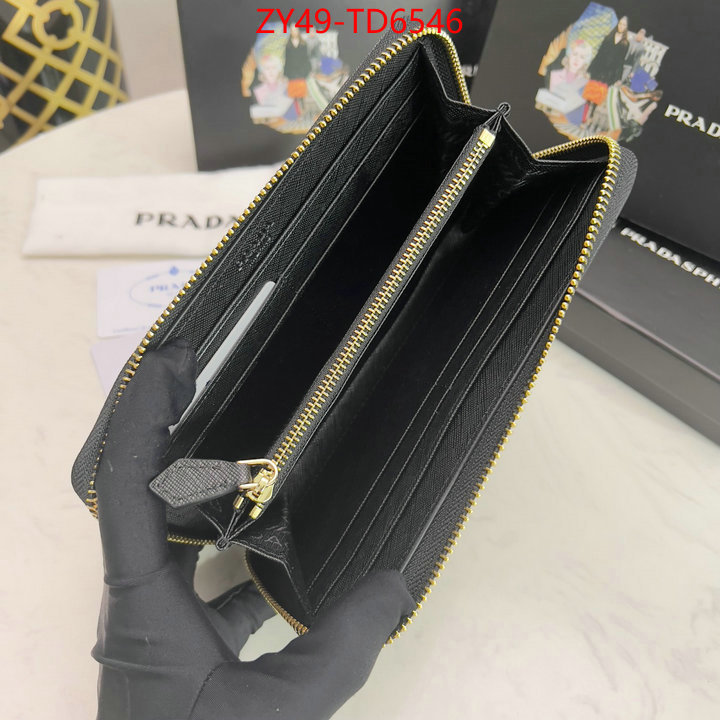 Prada Bags(4A)-Wallet,shop designer ,ID: TD6546,$: 49USD