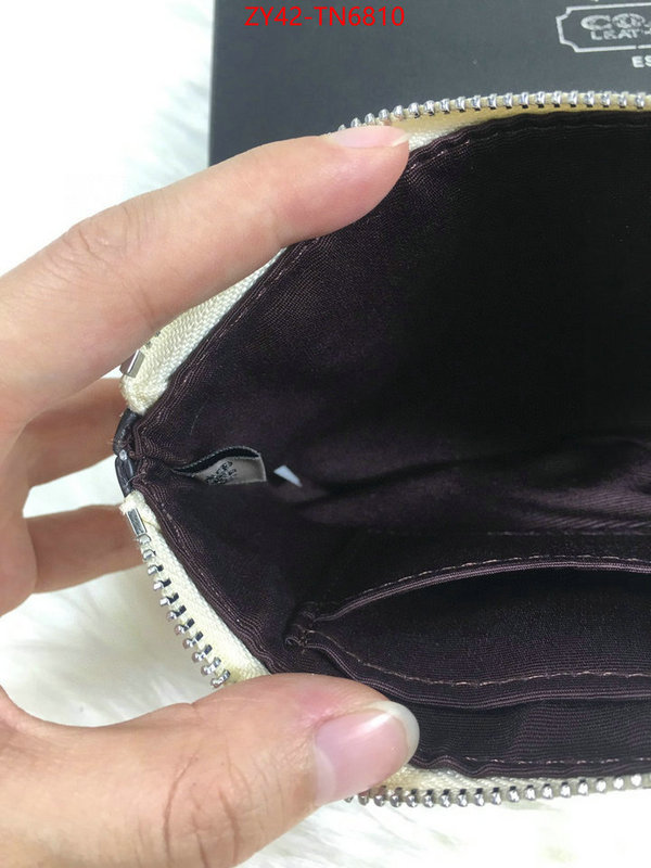 Coach Bags(4A)-Wallet,how to find replica shop ,ID: TN6810,$: 42USD