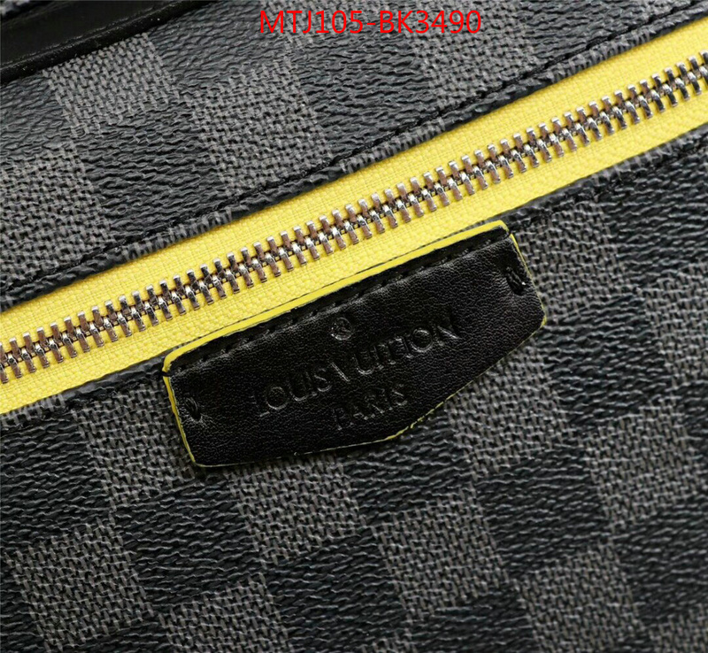 LV Bags(4A)-Backpack-,ID: BK3490,$:105USD