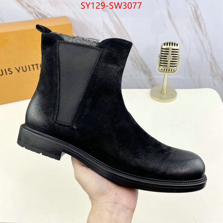 Men Shoes-Boots,best luxury replica , ID: SW3077,$: 129USD