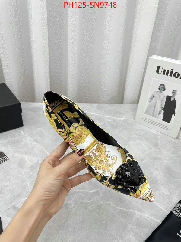 Women Shoes-Versace,aaaaa+ replica designer , ID: SN9748,$: 125USD