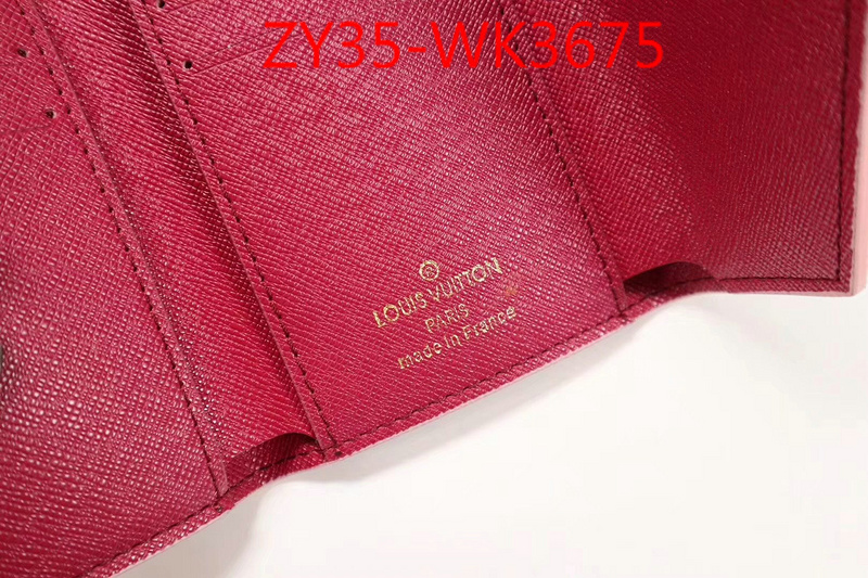 LV Bags(4A)-Wallet,ID: WK3675,$:35USD