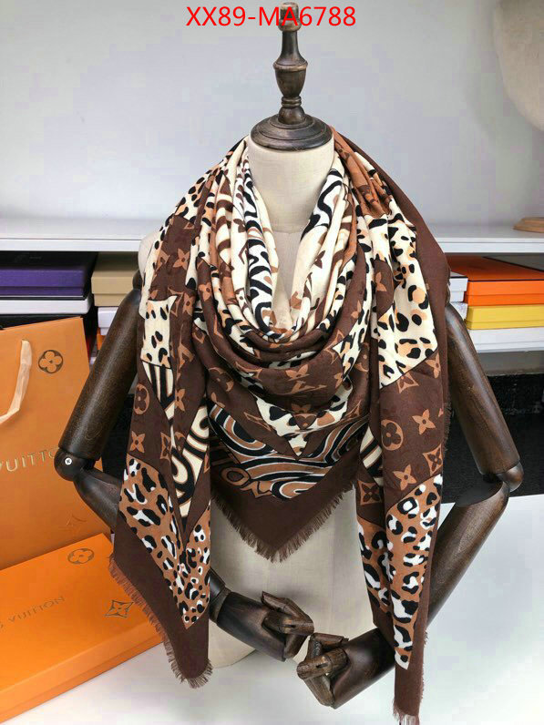 Scarf-LV,designer 7 star replica , ID: MA6788,$: 89USD