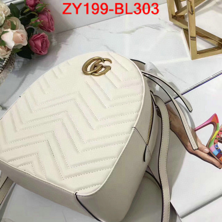 Gucci Bags(TOP)-Backpack-,what's the best place to buy replica ,ID: BL303,$:199USD