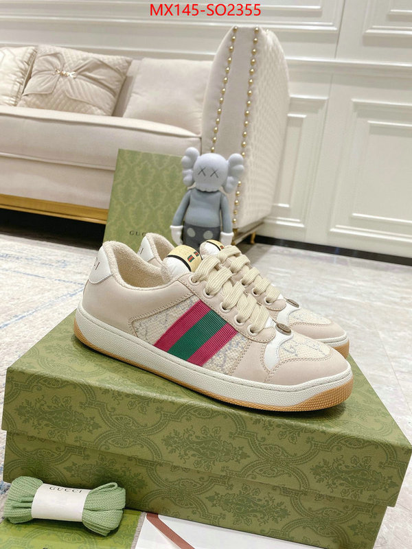 Men Shoes-Gucci,practical and versatile replica designer , ID: SO2355,$: 145USD