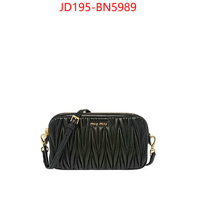 Miu Miu Bags(TOP)-Diagonal-,2023 perfect replica designer ,ID: BN5989,$: 195USD