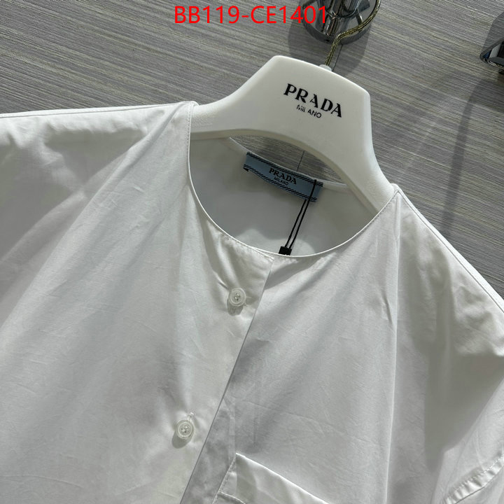 Clothing-Prada,buy top high quality replica , ID: CE1401,$: 119USD