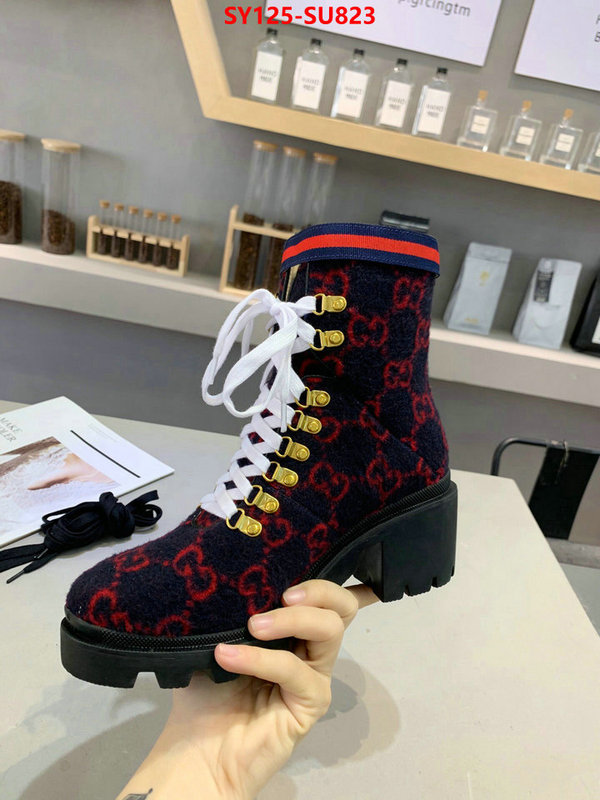Women Shoes-Gucci,how to buy replcia , ID: SU823,$: 125USD