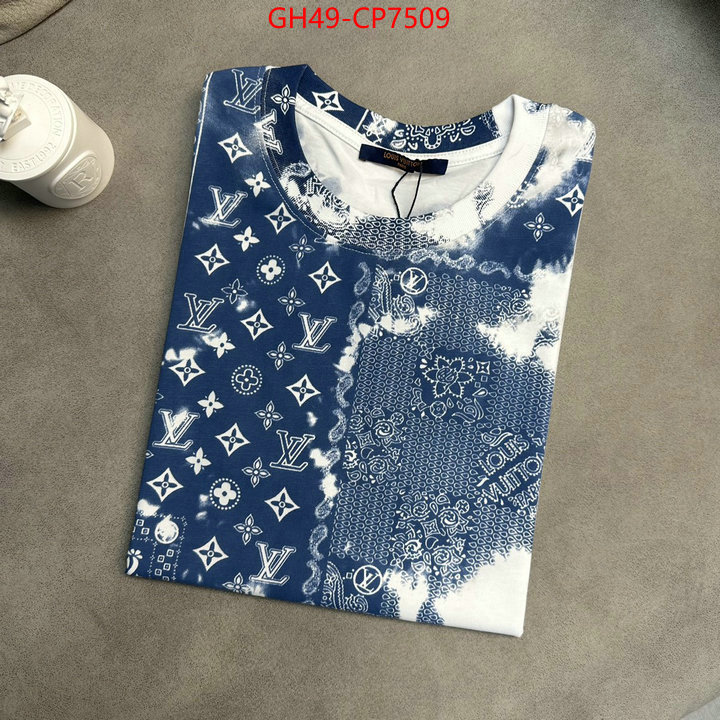 Clothing-LV,2023 luxury replicas , ID: CP7509,$: 49USD