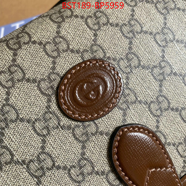 Gucci Bags(TOP)-Diagonal-,ID: BP5959,$: 189USD