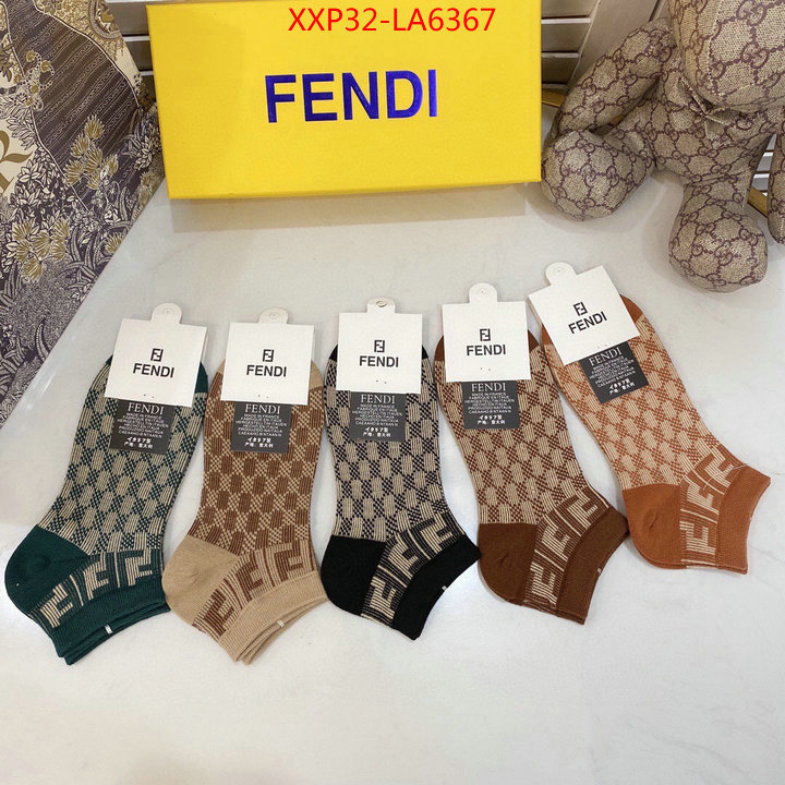 Sock-Fendi,top designer replica , ID: LA6367,$: 32USD