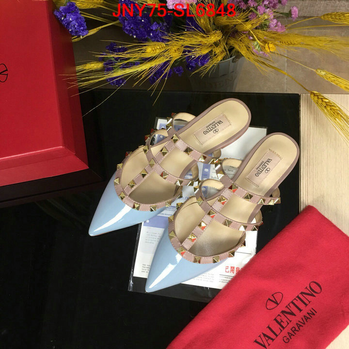 Women Shoes-Valentino,highest product quality , ID: SL6848,$: 75USD