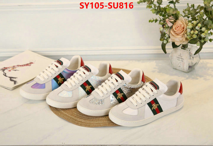 Women Shoes-Gucci,buy best quality replica , ID: SU816,$: 105USD