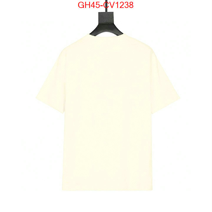 Clothing-Gucci,buy 2023 replica , ID: CV1238,$: 45USD