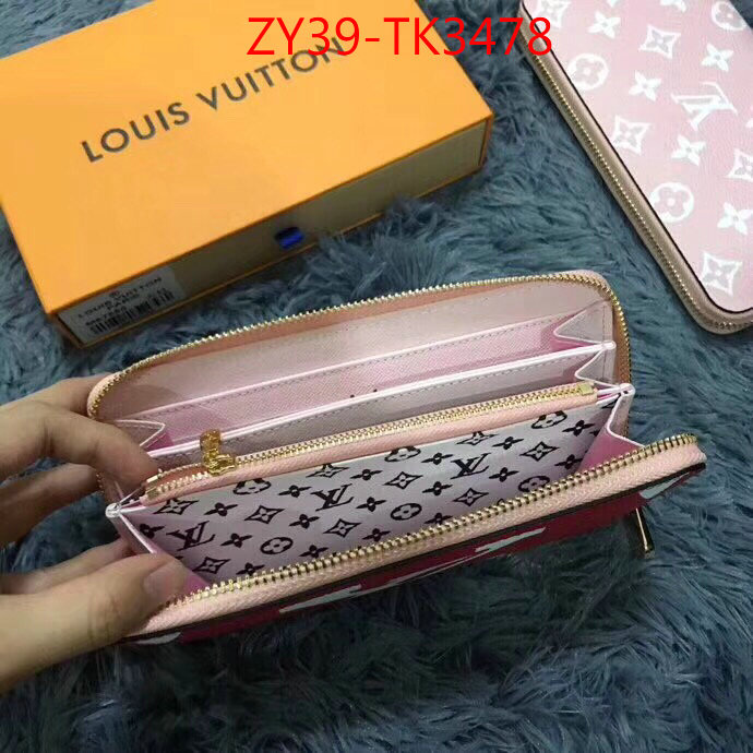 LV Bags(4A)-Wallet,ID: TK3478,$:39USD