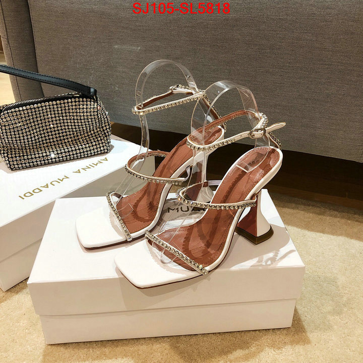 Women Shoes-Amina Muaddi,1:1 replica , ID: SL5818,$: 105USD